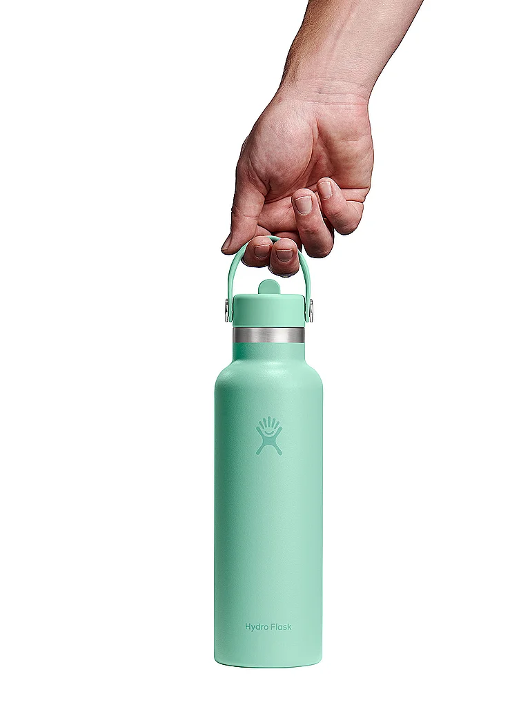 HYDRO FLASK Trinkflasche Standard Flex Straw 21oz 621ml mint — Bild 3